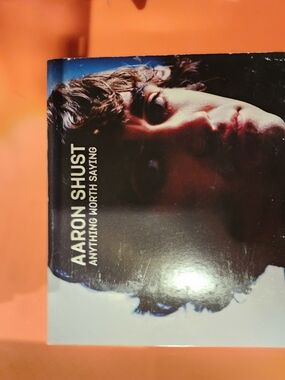 Aaron Shust "Anything Worth Saying" CD - Black & White Cover